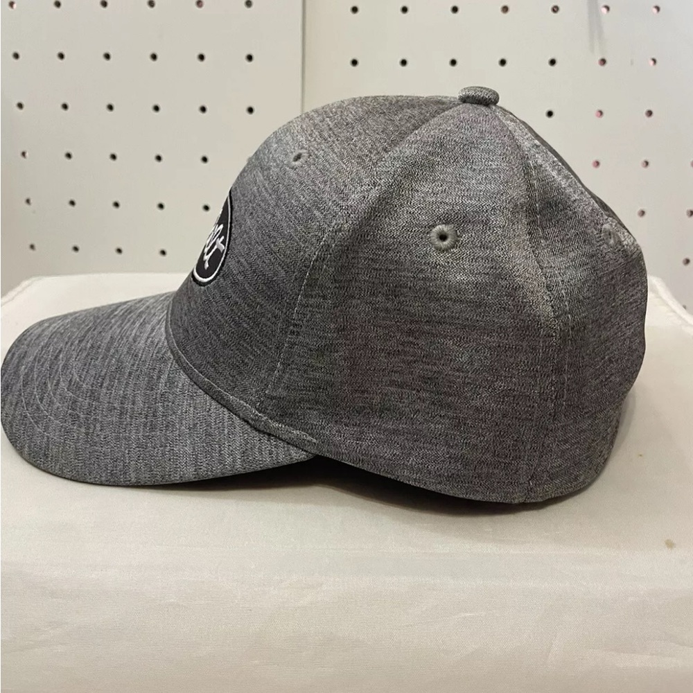 Peterbilt Gray Hat Chambray Fitted Trucker Cap New 24.00 - Picture 4 of 5